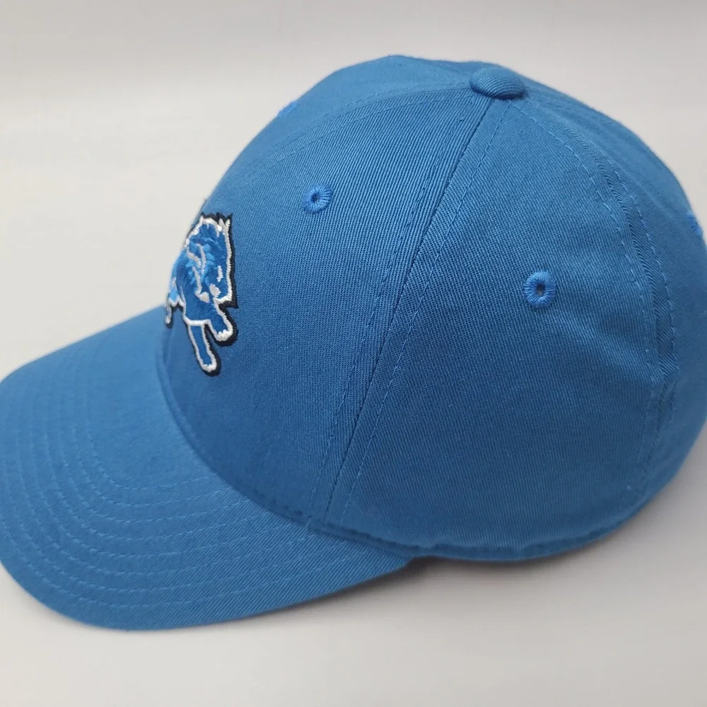 Detroit Lions Hat Strapback‎ NFL Team Apparel Blue NFL Football Logo Dad *READ*